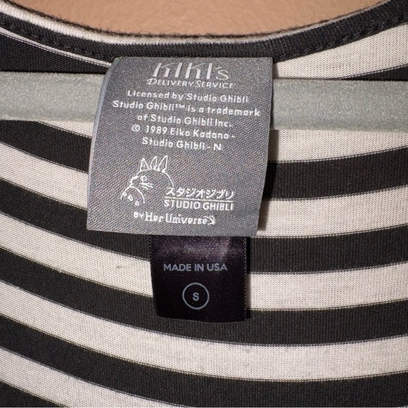 Her Universe Studio Ghibil Kiki's Delivery Service Striped Top Dress‎ size small - Picture 4 of 9
